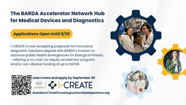 Applications Open for I-CREATE - Offering up to $200K in Funding and a $50K Cash Prize